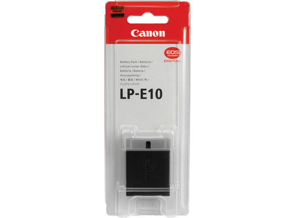 Canon LP-E10 Batteri Batteri til Canon EOS xxxx-serien